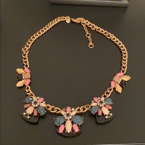 J. Crew Statement Necklace w/bag